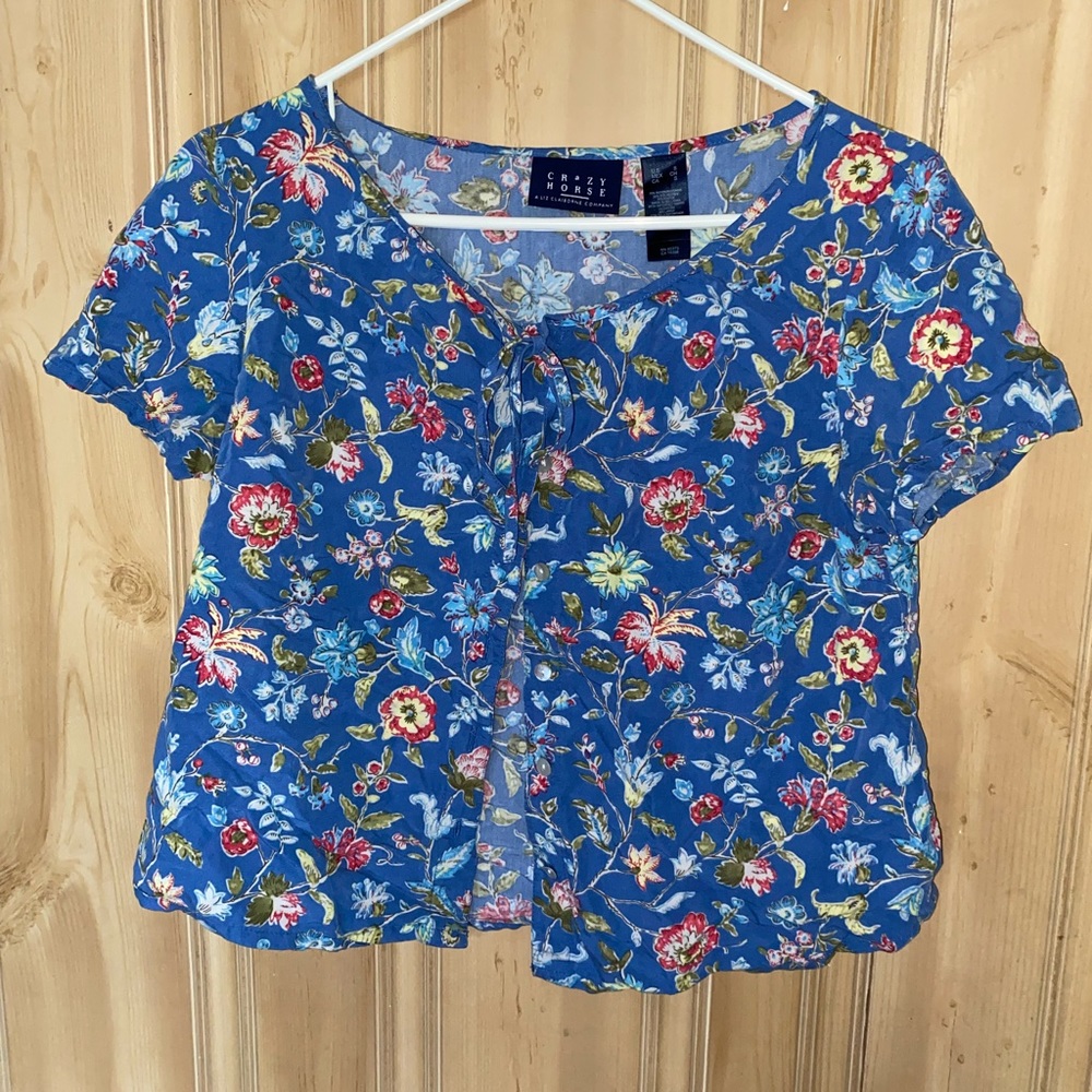 Liz Claiborne Crazy Horse collection size small blouse